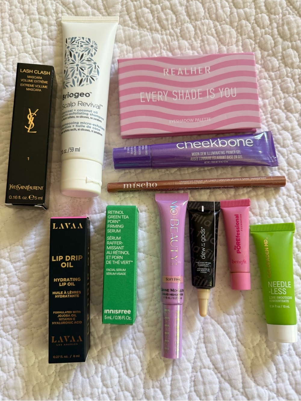 Luxury Beauty Bundle YSL, Bobbi Brown, Brigeo, Lavaa and more